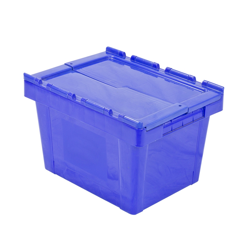 Kunststoffbehälter mit Deckel nestbar 300x400x260mm